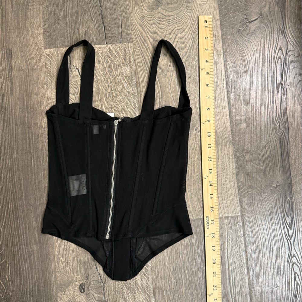 Miaou Deville Mesh Corset Top - Picture 8 of 9